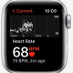 Apple Watch Nike SE GPS 44mm Silver Aluminium Case with Pure Platinum/Black Nike Sport Band (MKQ73) 